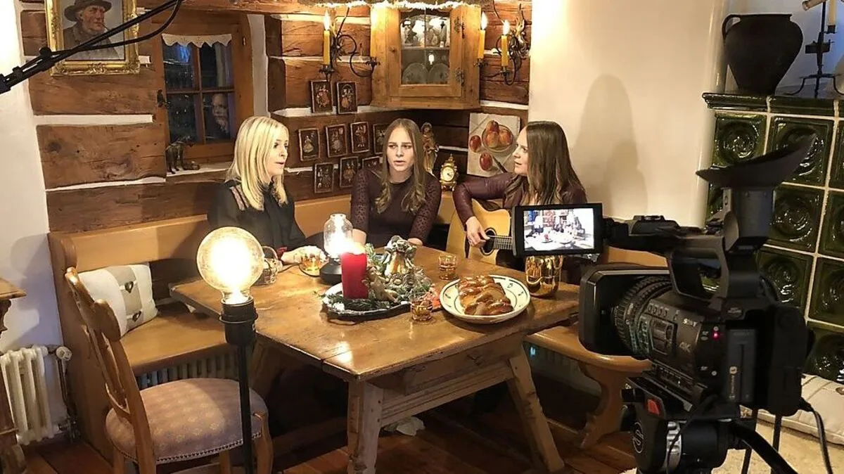 Von links: Das Konzert mit Renate Klimbacher, Christina Klingspiegel und Regine Stromberger