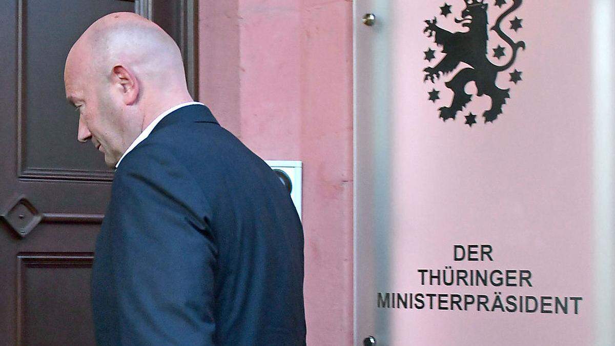 Thomas Kemmerich war für 24 Stunden Ministerpräsident von Thüringen, dann trat er zurück