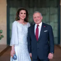 König Abdullah II und Königin Rania