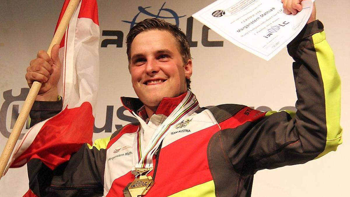 Mathias Morgenstern holte bereits 2014 Gold. Auch heuer war er wieder erfolgreich