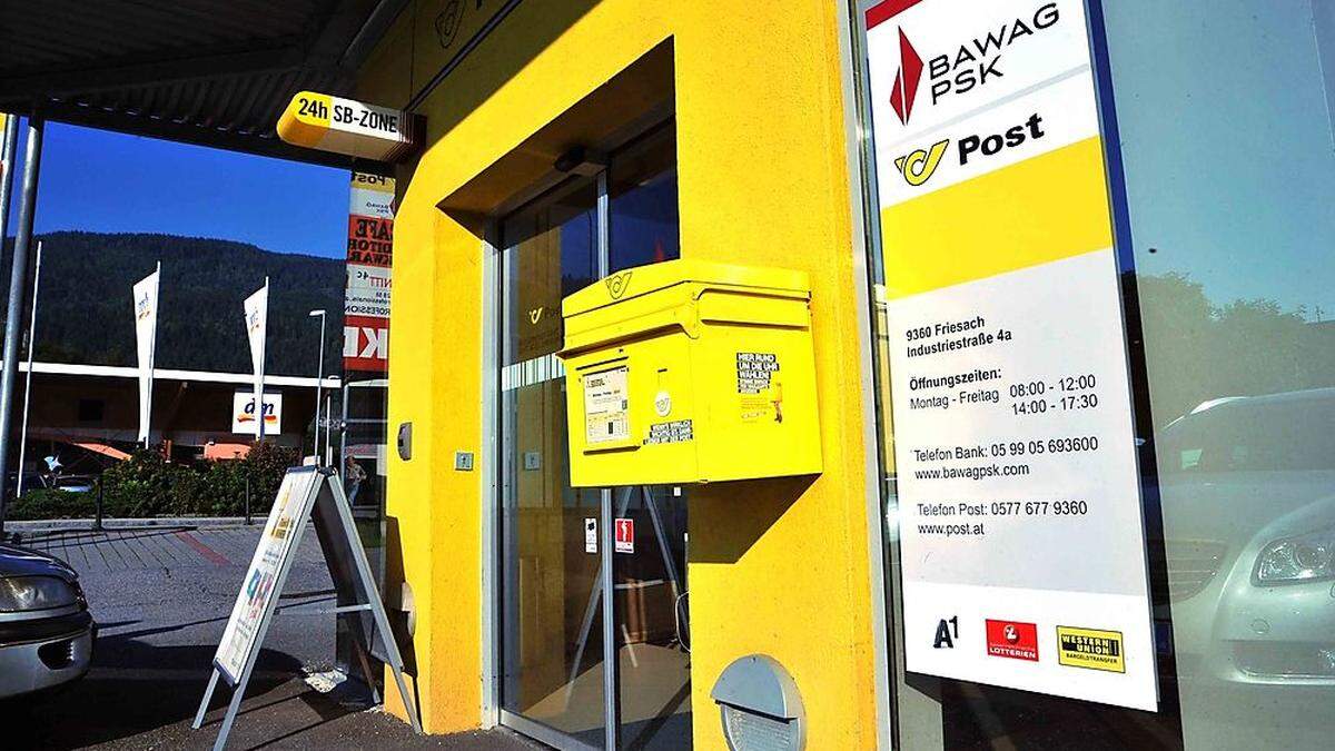 Die Post in Friesach sperrt zu