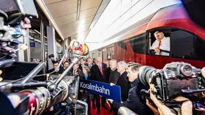 Koralmbahn Eröffnung Graz Taufe