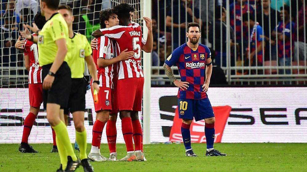 Messi triift, Barca verliert trotzdem