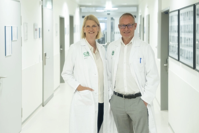 Annkristin Heine und Peter Schlenke