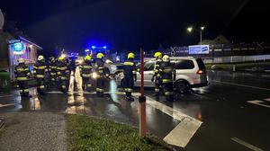 Auf der B70 in Söding kollidierten zwei Pkw