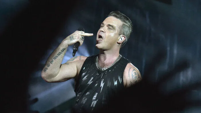 Robbie Williams zeigte sich beim Konzert im Wiener Ernst Happel-Stadion in Bestform.