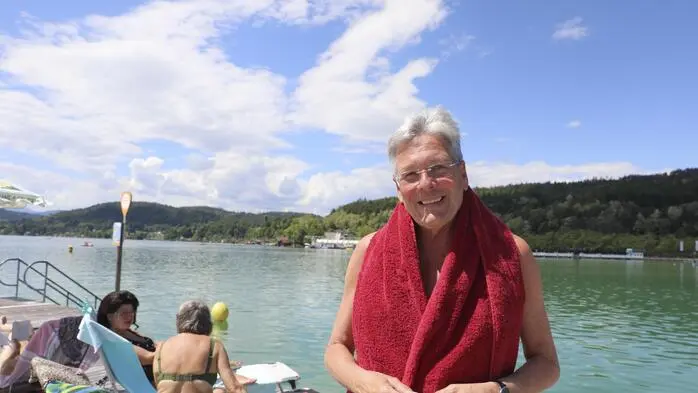 Im Strandbad Klagenfurt und nicht in der Hofburg sieht Peter Kaiser seinen Platz. Sagt er zumindest derzeit