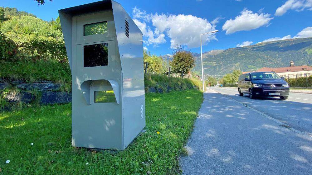 Bis dato gibt es sechs fixe Radarkästen in Osttirol, die entlang der B100 und B108 aufgestellt sind 