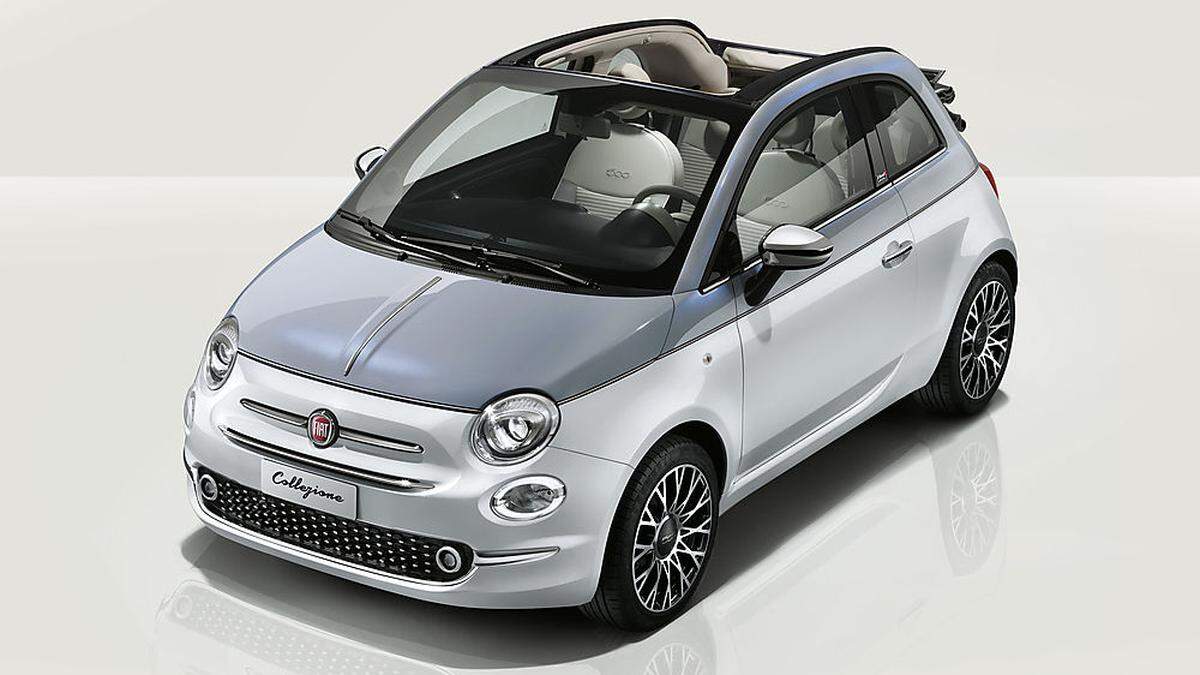 Der Fiat 500 &quot;Collezione&quot; in einer Bicolor-Variante