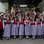 Am 9. Juli wird das Dirndl beim musikalischen Abendessen erstmals öffentlich präsentiert