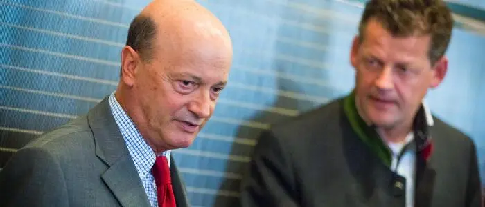 Standen im Zentrum der Ermittlungen: Ex-Magistratsdirektor Peter Jost und Bürgermeister Christian Scheider