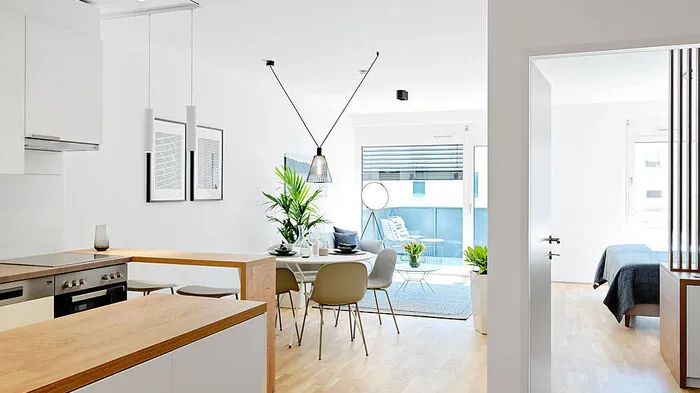 Eine Musterwohnung