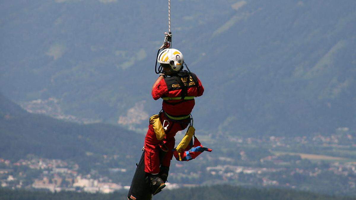 Der Öamtc-Hubschrauber C11 war im Einsatz (Sujetfoto)