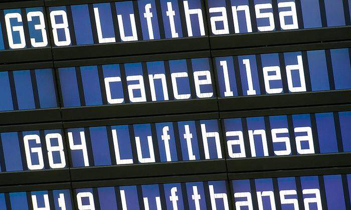 84 Langstreckenflüge strich die Lufthansa nur heute
