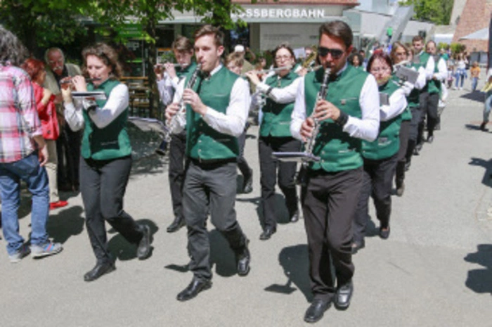 Nicht nur der Grazer Bürgerkorps und der Spielmannszug Raaba traten auf...