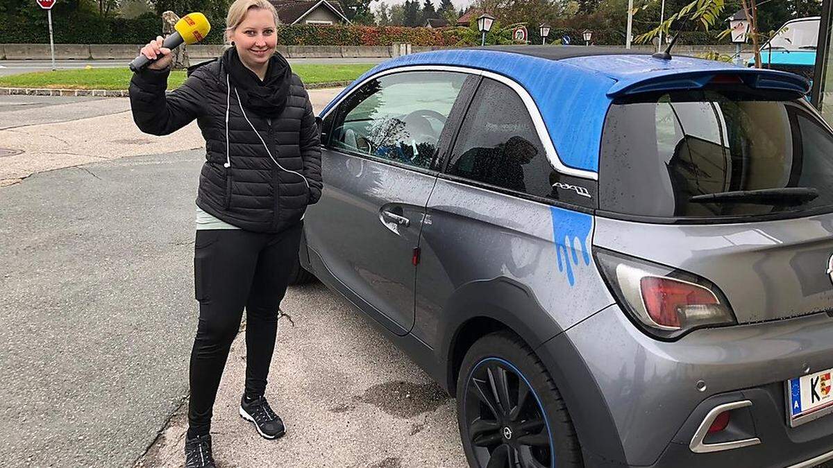 Tagelang hat Julia vergeblich das Auto ihres Freundes gesucht. Mit Hilfe der Antenne Kärnten gelang es ihr schließlich, den Pkw zu finden