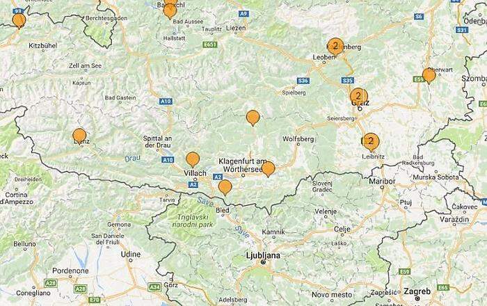 Es sind vier Fälle aus Kärnten bekannt