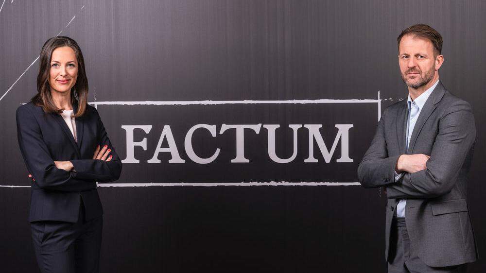 Gundula Geiginger und Michael Fleischhacker moderierten Factum abwechselnd.