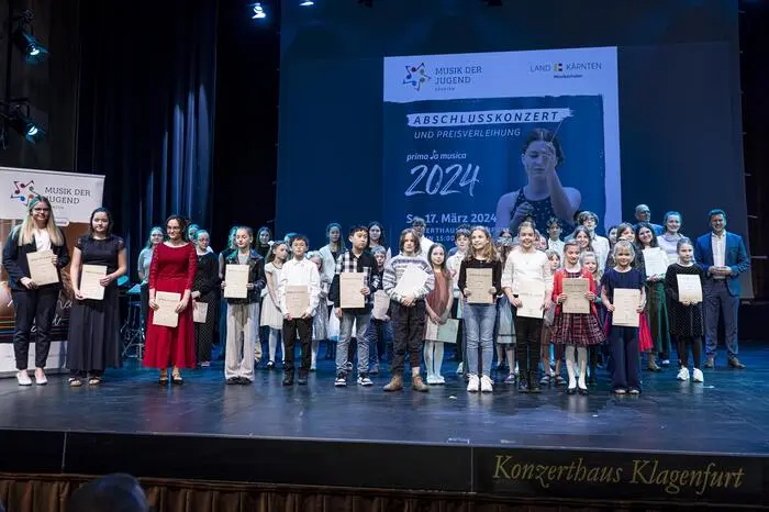 Prima La Musica Abschlusskonzert und Preisverleihung Konzerthaus Klagenfurt März 2024