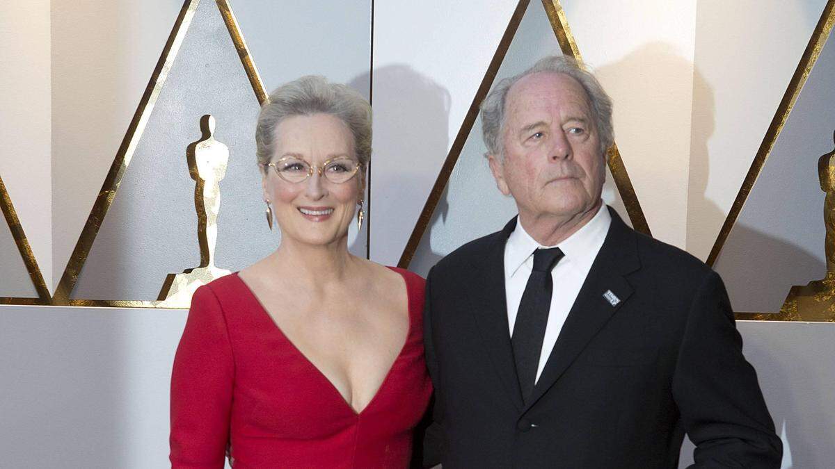 Don Gummer und Meryl Streep bei einer Premiere 2018
