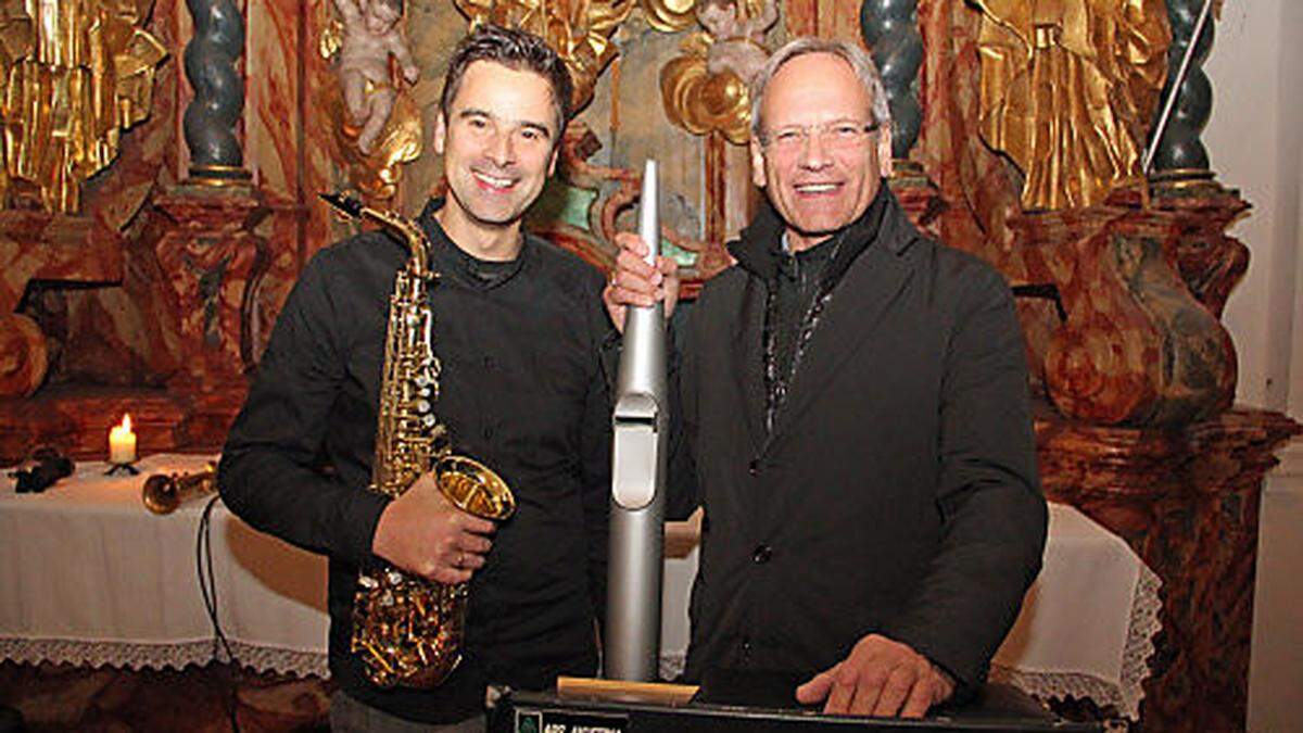 Edgar Unterkirchner und Arnold Mettnizer sind am Samstag in St. Georgen