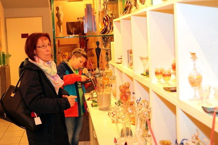 In der Galerie durften sich die Besucher umsehen.
