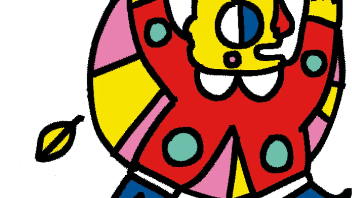 Ein Illustration aus der Forum-Broschüre „Zine“