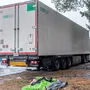In diesem Laster waren die vier Männer und der Jugendliche eingesperrt