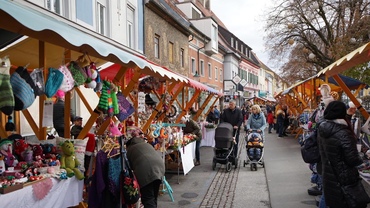 Am Freitag verwandelte sich der Voitsberger Hauptplatz in eine Weihnachtswelt