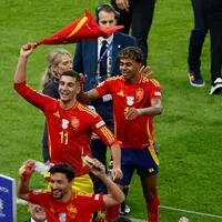 Großer Jubel bei den Spaniern