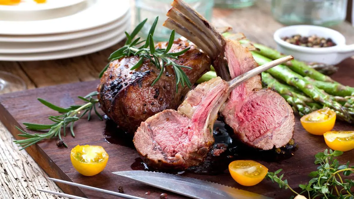 REZEPT: Very british: Lamm mit Minzsauce