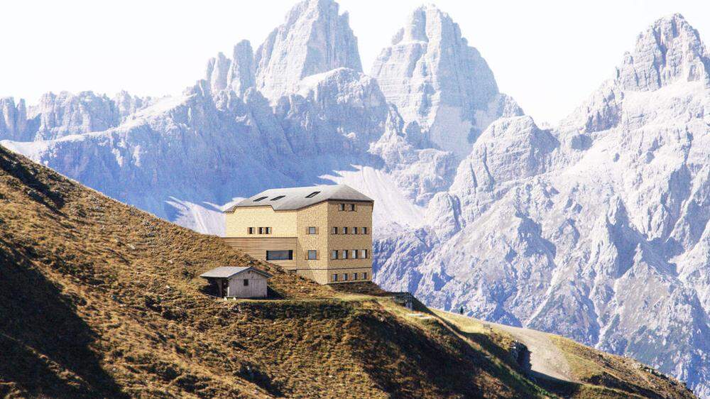 Nach dem Umbau wird die Sillianer Hütte deutlich größer sein. Das Projekt reicht der Alpenverein voraussichtlich im Juni ein