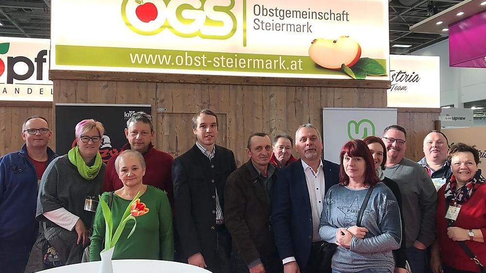 Steirische Apfelbauern der OGS auf größter Branchenmesse in Berlin
