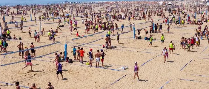 Mit dem Beachvolleyball-Marathon soll das Publikum in Bibione verjüngt werden