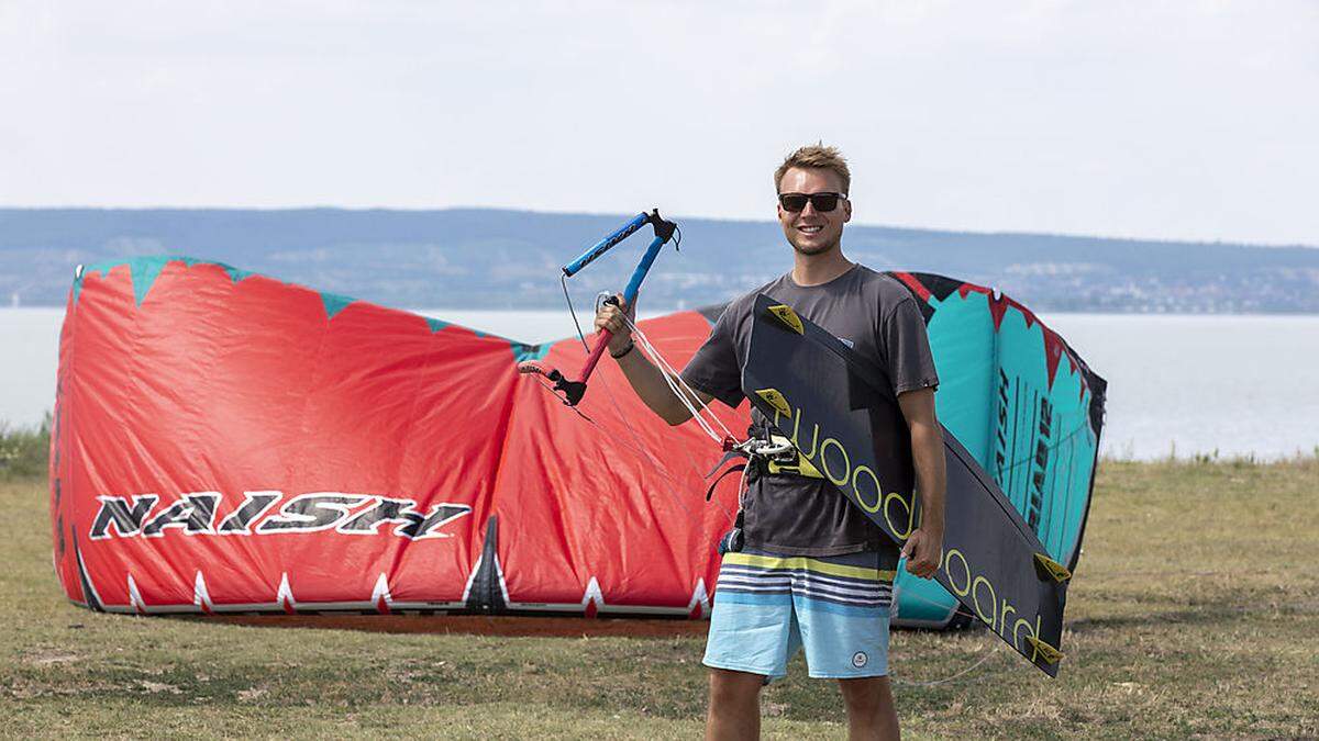 Marvin Kolovitsch, Kitesurfer