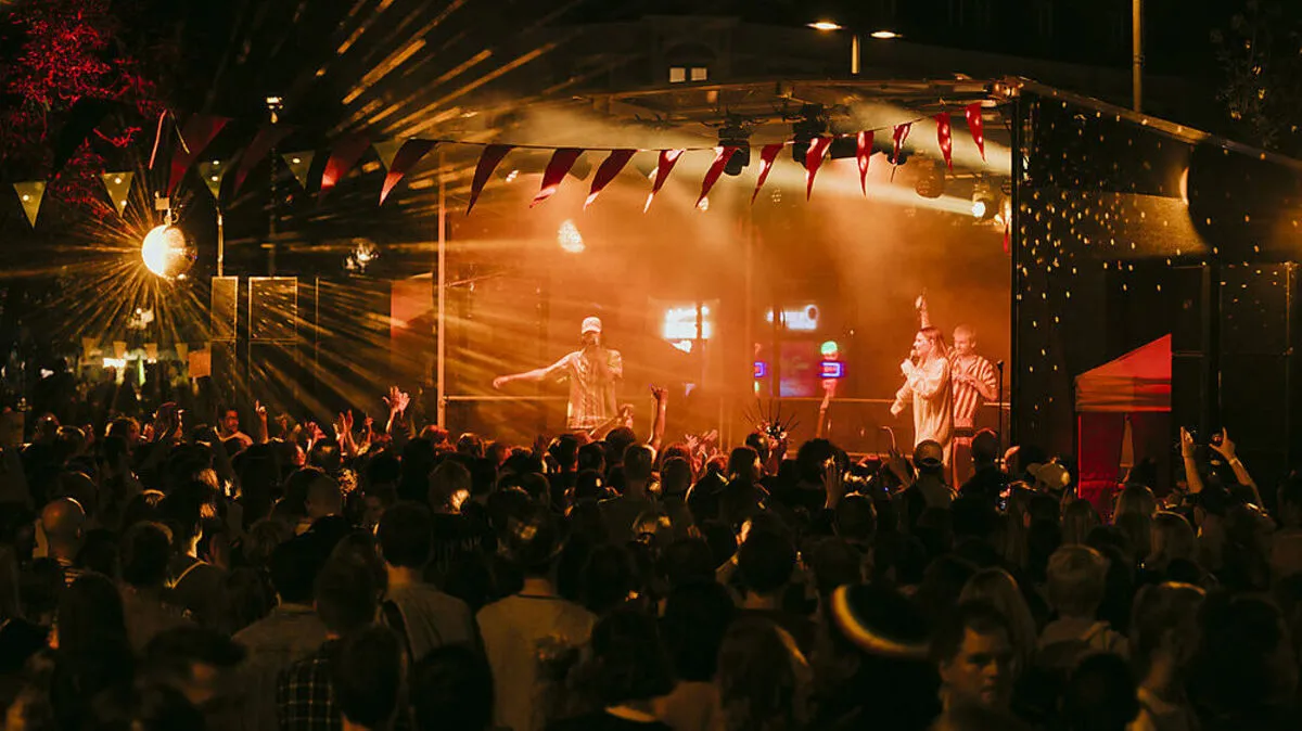 Der Höhepunkt des Abends zum Loslassen: Anger