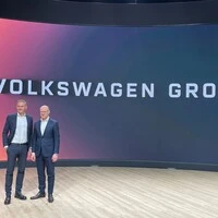 VW-Konzernlenker Blume, Finanzchef Antlitz: „Unsere Industrie steht an einem Wendepunkt. Die Geschwindigkeit des Wandels ist atemberaubend.“