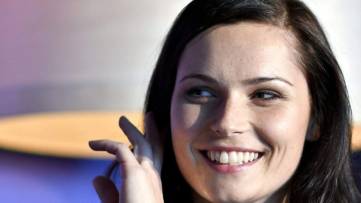 Anna Veith kommt heute nach Graz