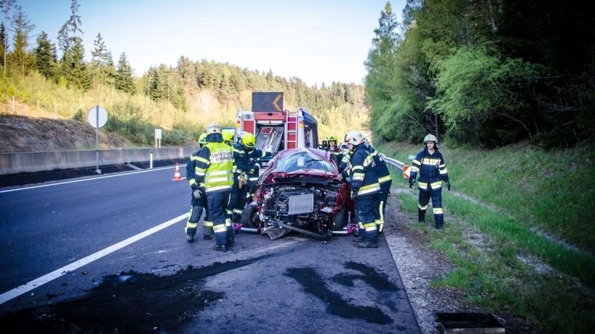 Die Feuerwehren Steinberg und Mooskirchen rückten an