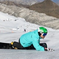 Alex Payer zog seine ersten Kurven im Schnee