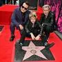 Green Day: Tré Cool, Joe Armstrong und Mike Dirnt feiern ihren Stern auf dem Walk of Fame