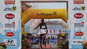 Samwel Mailu gewann den Halbmarathon von Kärnten Läuft