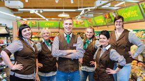 Spar in Kraig eröffnet wieder, Öffnungszeiten Supermarkt | Das neue Team freut sich auf die Wiedereröffnung