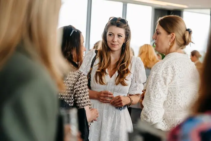 Viele interessierte Business-Frauen beim Talk der Kleinen Zeitung