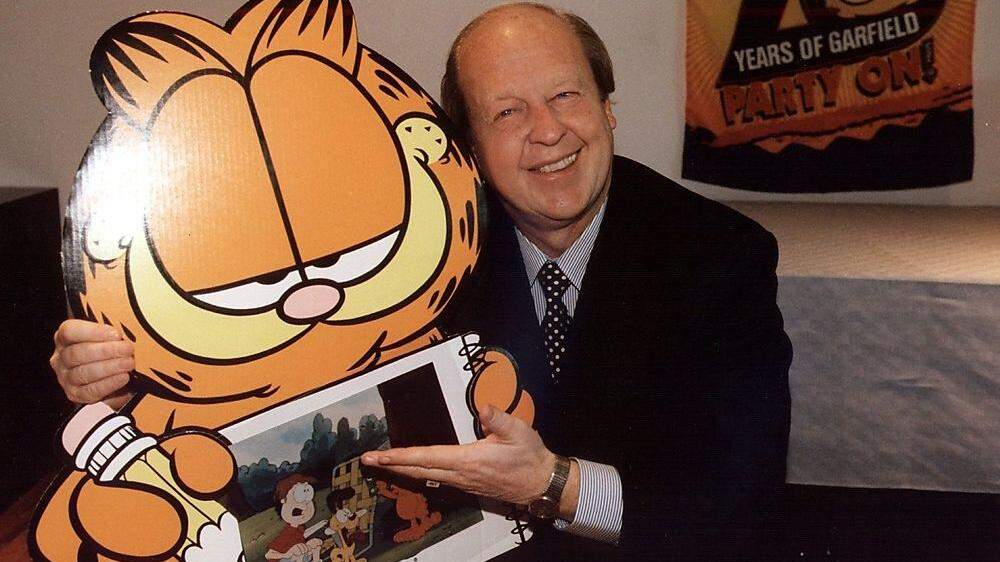Comiczeichner Jim Davis hat Garfield 1978 erschaffen.