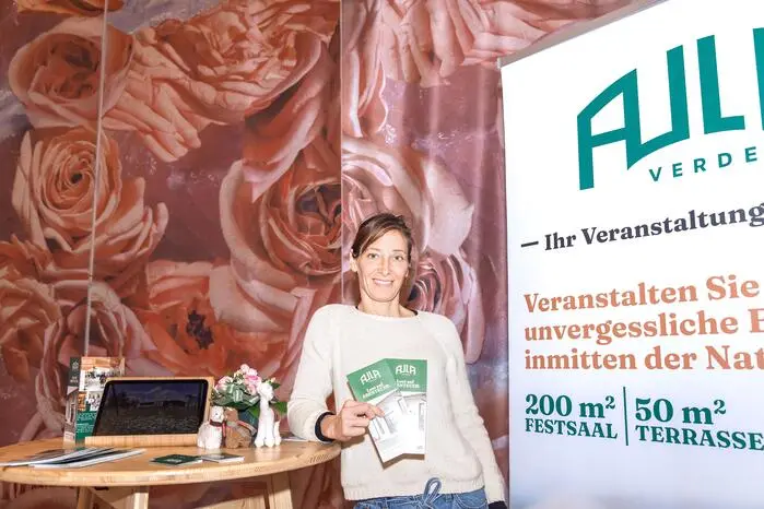 Am Alpakahof „Aula Verde“ kann geheiratet werden. Das Projekt wird unter anderem von der EU gefördert
