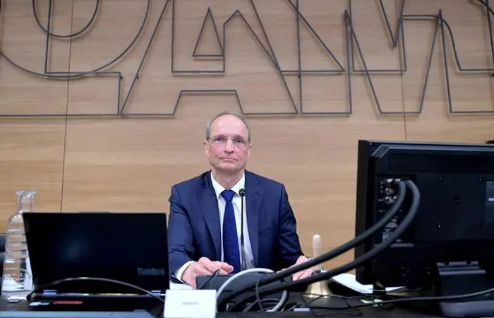 ABD0024_20240313 - WIEN - ÖSTERREICH: Der Vorsitzende in Vertretung, Wolfgang Gerstl, im Rahmen der Befragungen im U-Ausschuss zum 