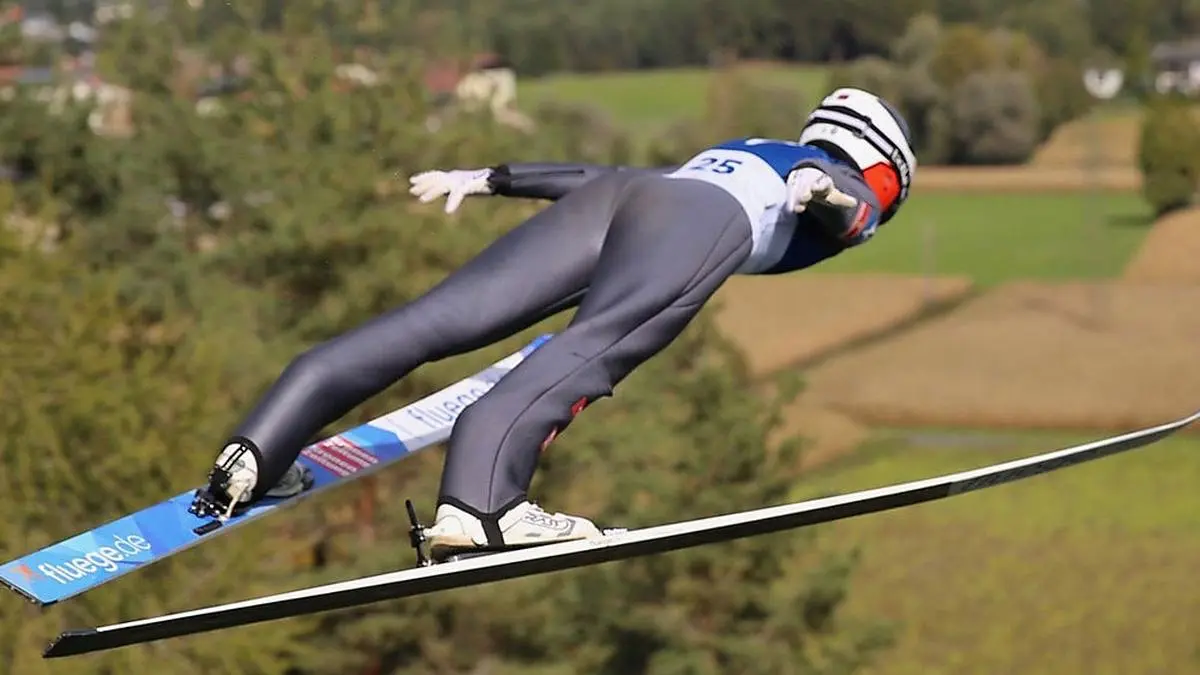 Sophie Sorschag feierte einen Sieg im Continental-Cup der Skispringerinnen, ist auf dem Weg in den Weltcup