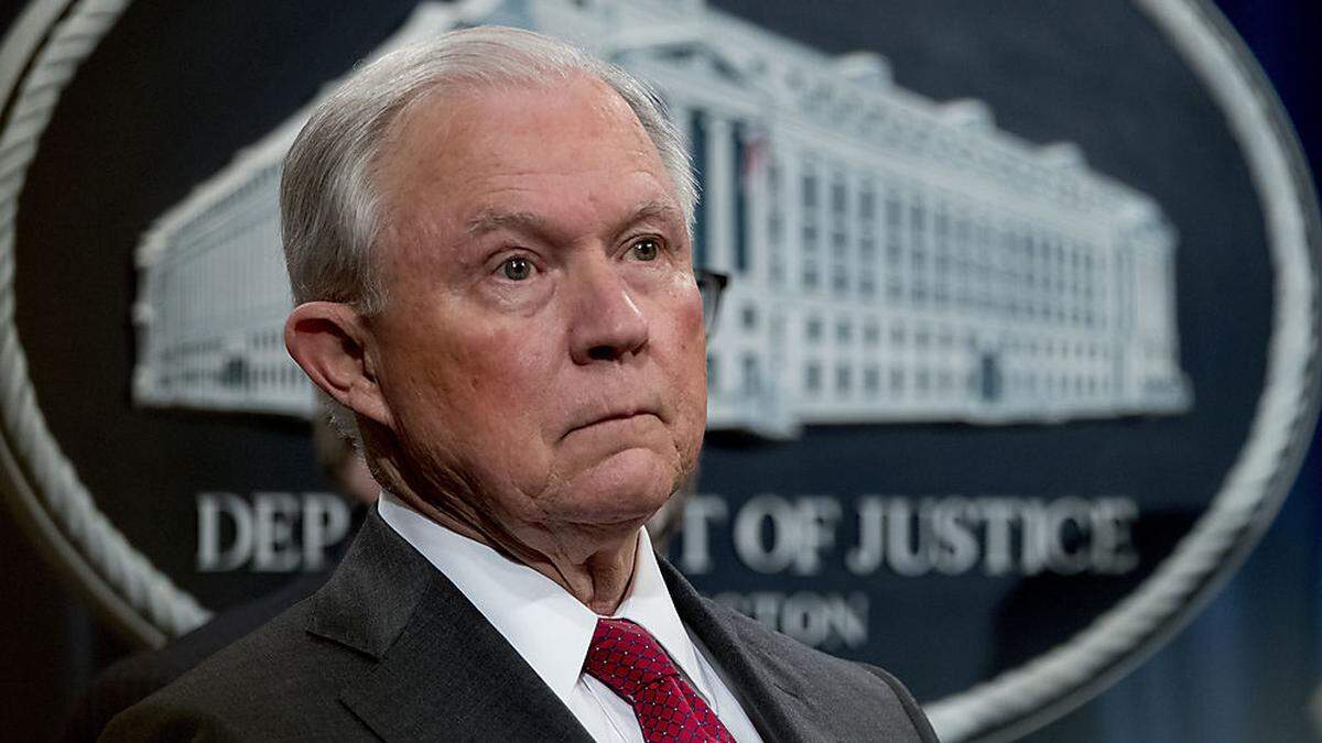 US-Justizminister Jeff Sessions