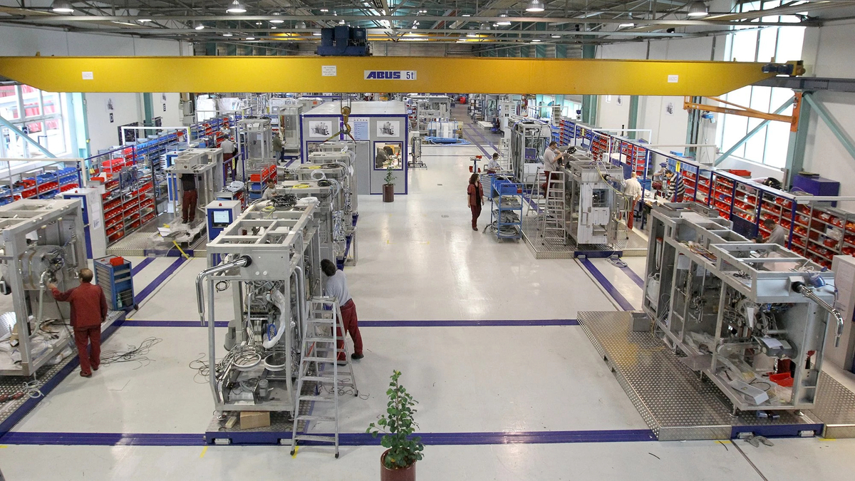 Montagehalle der Kostwein Maschinenbau in Ratzendorf bei Maria Saal